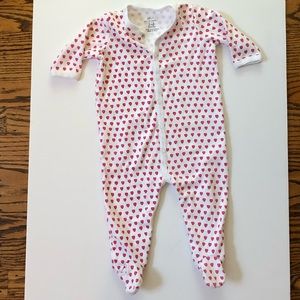 💖 NWOT Roberta Roller Rabbit Heart Onesie